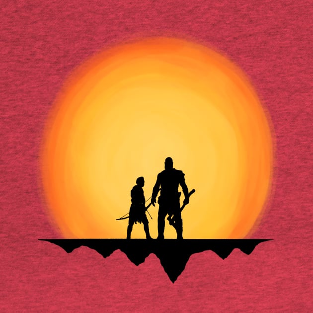 Kratos & Atreus - God of War by Creighcreigh